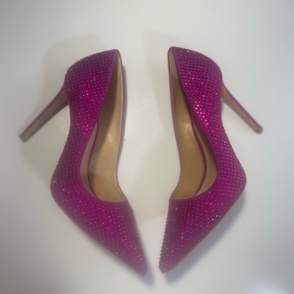 SCHUTZ Pink Studded Heels - Picture 6 of 15